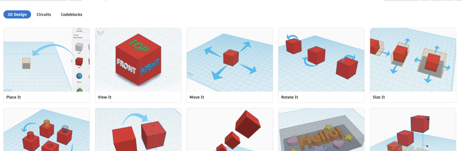 A: Functional 3D Print (Tinkercad Training) – Woven Learning and ...